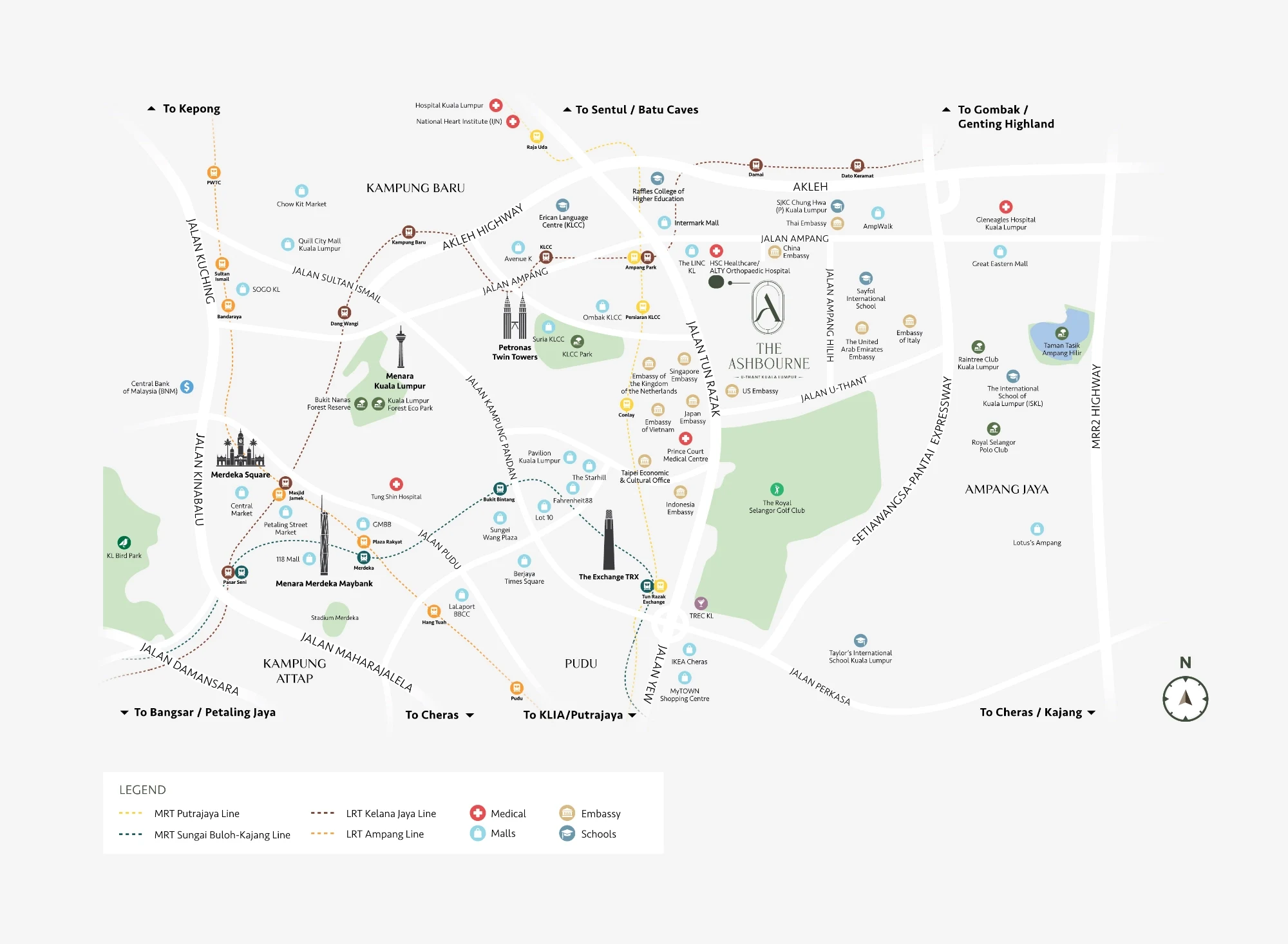 The Ashbourne official location plan, Paramount Property