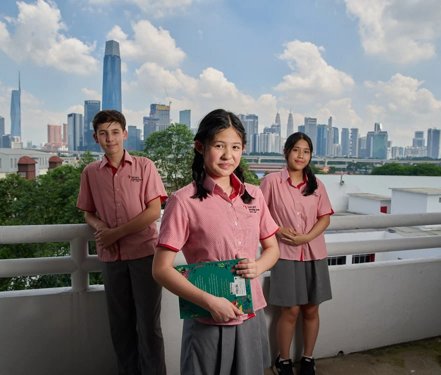 Students at Taylor’s International School Kuala Lumpur